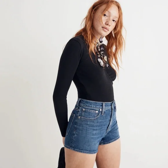 Madewell Wrap Thong Bodysuit - Picture 2 of 7